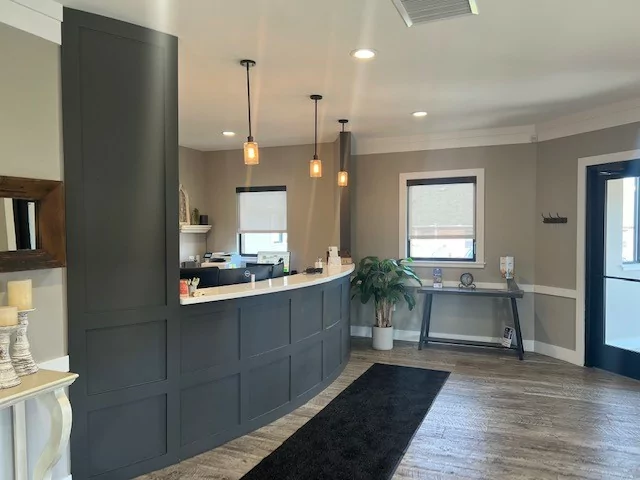 Englewood OH dental practice waiting area