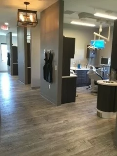 Englewood, OH dentist hallway