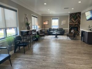 Englewood, OH dentist reception area and waiting room