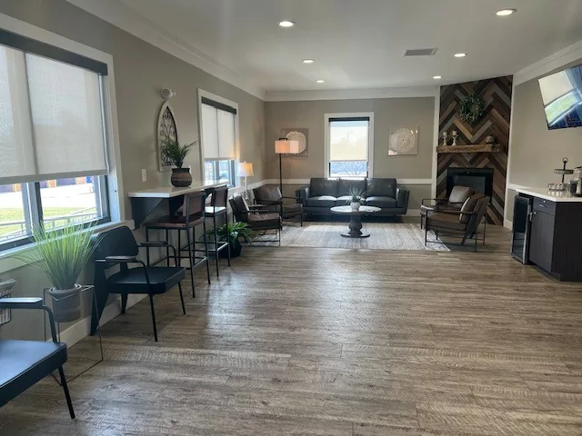 Englewood, OH dentist reception area and waiting room